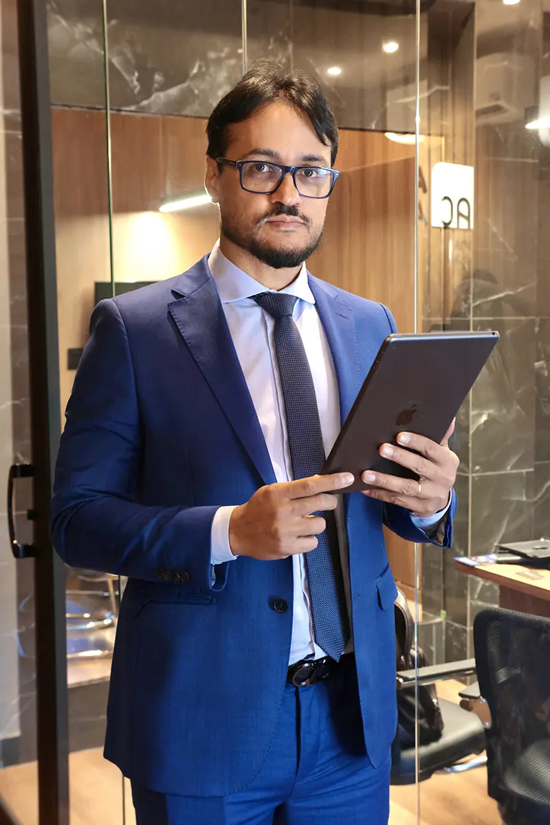 Dr. Kristofferson Andrade, sócio-fundador da Andrade e Côrtes Advogados