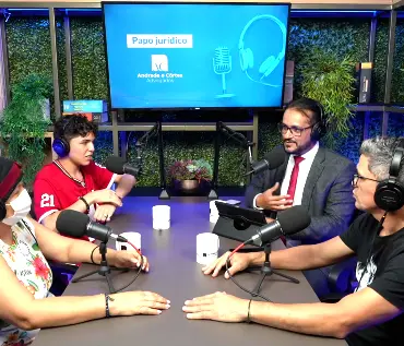 Capa do episódio do Podcast Papo Jurídico com o DJ Martin Blue, primeiro DJ autista do Pará